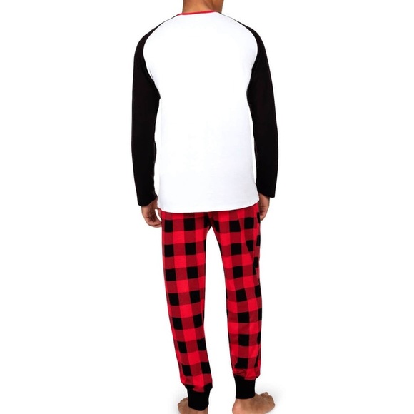 Tipsy Elves MEN'S TEAM SANTA PAJAMA SET XL - Picture 2 of 2